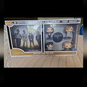 Funko Pop! Albums The Doors "Waiting for the Sun" 4-Figure Set - White and Gold